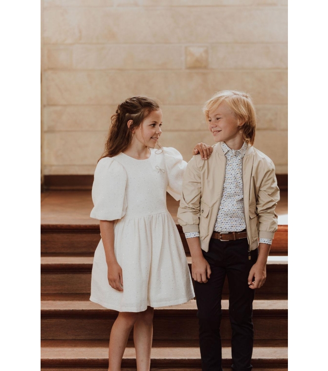 Gymp overhemden W-B White - Blue 361-6049-40