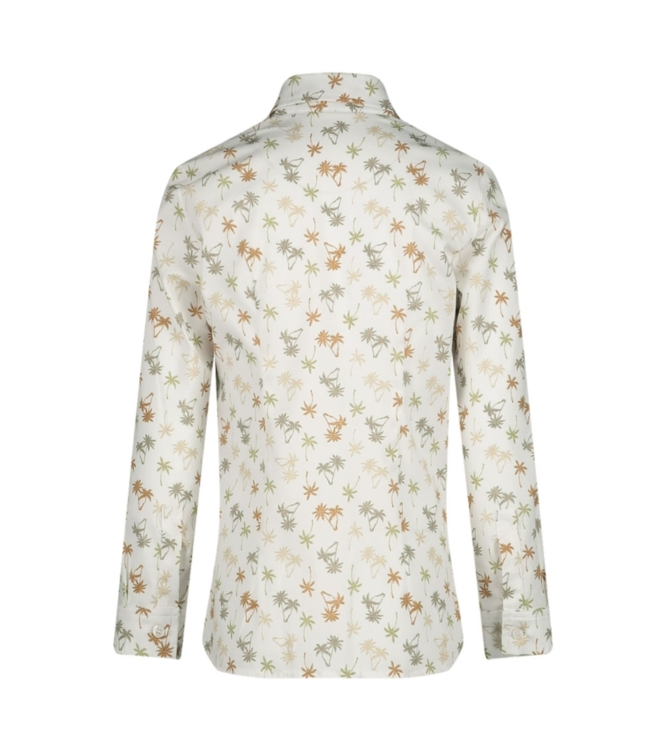 Gymp overhemden W-BG White - Beige 361-6050-40