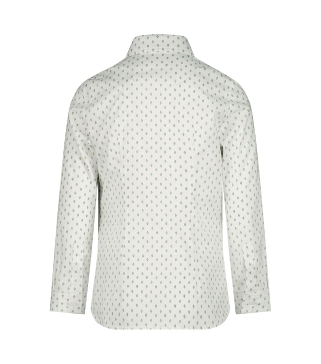 Gymp overhemden W-K White - Khaki 361-6052-40