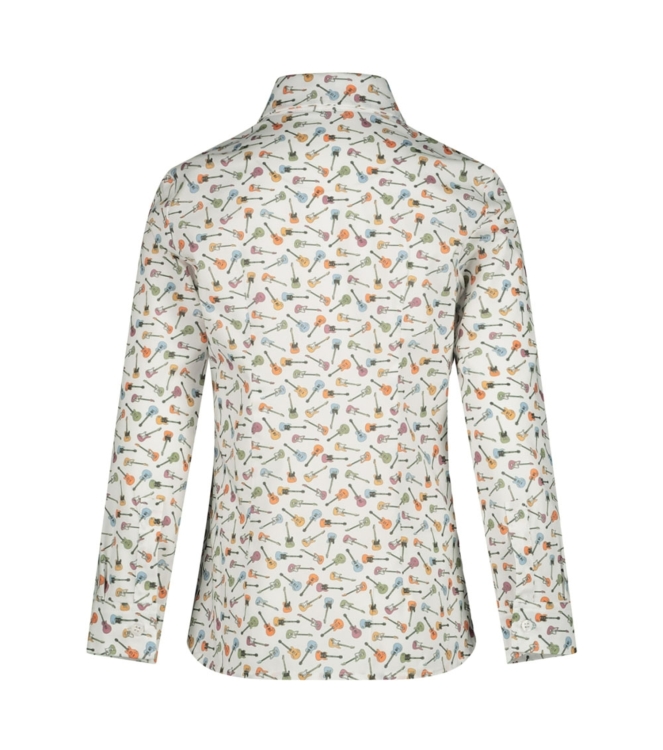 Gymp overhemden W-MU White - Multi 361-6053-40