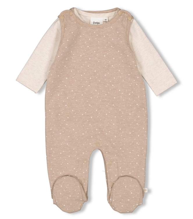 Feetje boxpakjes & rompers 730 Taupe melange 52500215