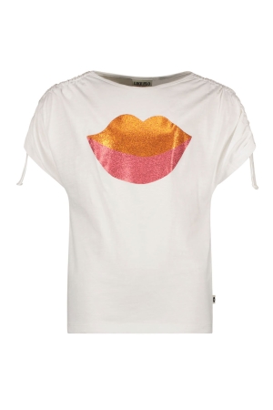 Like Flo Slub Jersey Tee Pulled Sleeve 001 Off white