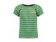 Like Flo shirts 305 Green stripe F402-5422