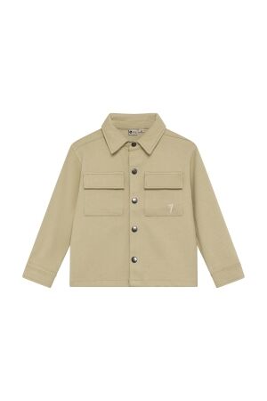 Daily7 Overhemd Structure Pale Olive Green