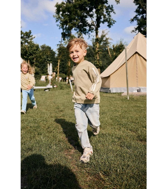 Daily7 truien Pale Olive Green 920286