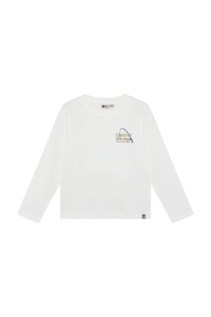 Daily7 Longsleeve Backprint Egret