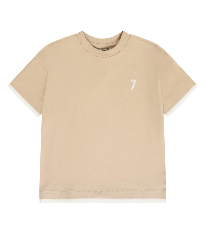 Daily7 shirts Latte Sand 920298