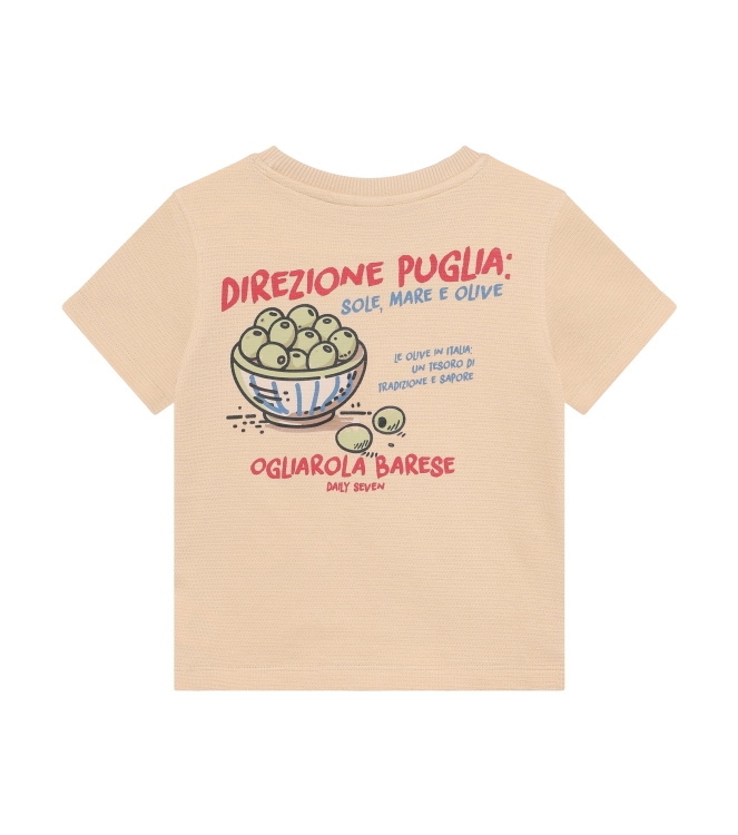 Daily7 shirts Latte Sand 920307