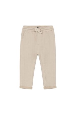 Daily7 Broek Herringbone Latte Sand