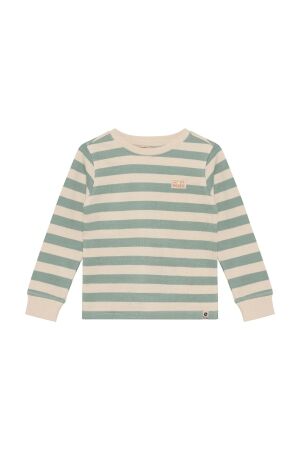 Daily7 Longsleeve Stripe Green Milieu
