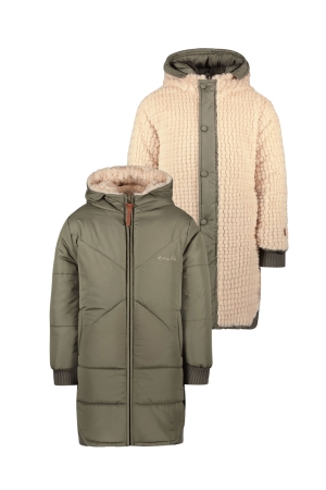 Like Flo Ariana Reversible Meisjes Jas 355 Army