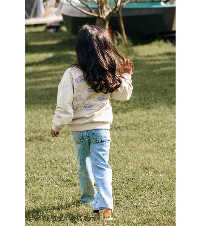 Daily7 truien Creme Grey Melange 930334