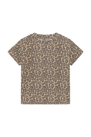 Daily7 T-shirt Allover Print Sandshell