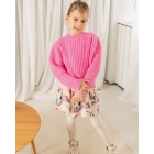 Like Flo truien & vesten 284 Bright pink F408-5309