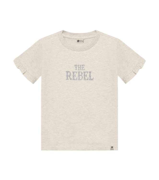 Daily7 shirts Creme Grey Melange 930351