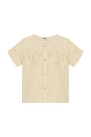 Daily7 Ruffle Blouse Reed Yellow