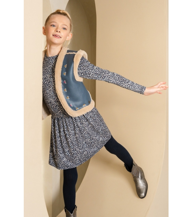 Like Flo blazers & gilets 199 Indigo F408-5312