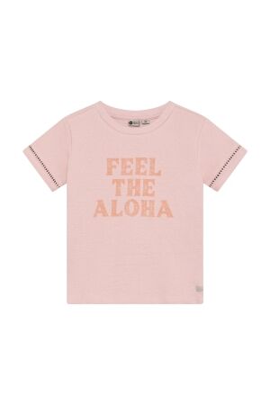 Daily7 T-shirt Artwork Silver Pink