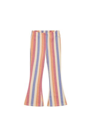 Daily7 Flared Legging Striped Heather Rose