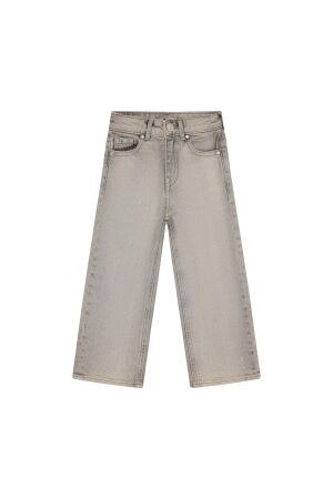 Daily7 Spijkerbroek Wide Fit Washed Used Grey Denim