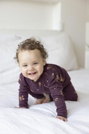 Feetje nachtkleding Wijn melange 50500086