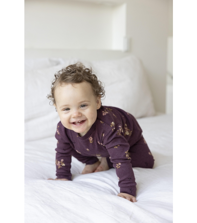 Feetje nachtkleding Wijn melange 50500086