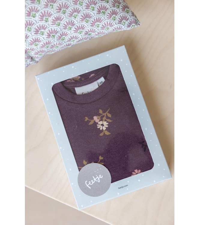 Feetje nachtkleding Wijn melange 50500086