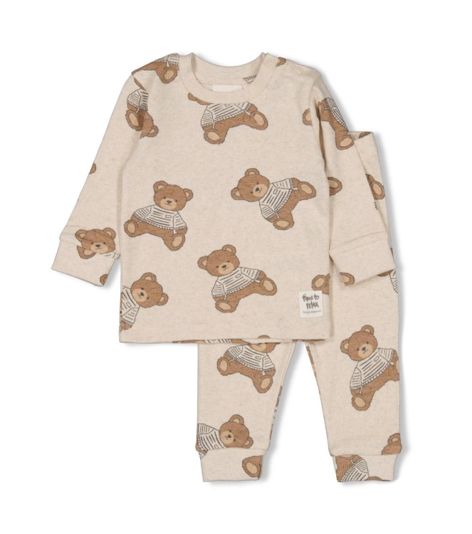 Feetje nachtkleding Offwhite melange 50500088