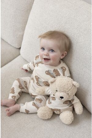 Feetje nachtkleding Offwhite melange 50500088