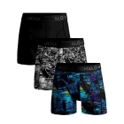 Muchachomalo ondergoed Print/Print/Black BARBWIREOWL1010-01J