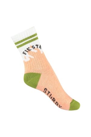 Sturdy Sokken - Desert Fiesta 166 Neon Koraal