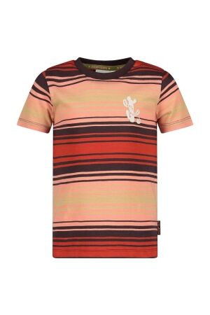 Sturdy T-shirt streep - Desert Fiesta 100 Rood