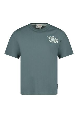 Sturdy T-shirt oversized - Lagoon Legends 080 Petrol