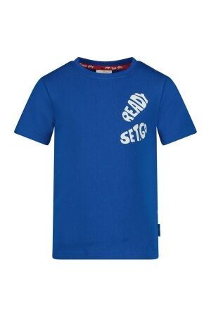 Sturdy T-shirt - Run the Day 030 Kobalt