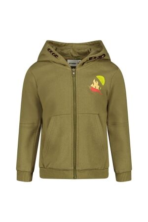 Sturdy Sweatvest met capuchon - Desert Fiesta 330 Army