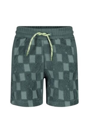 Sturdy Korte broek ruit badstof - Lagoon Legends 080 Petrol