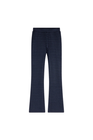 Indian Blue Jeans Flared Pants Navy Diamond 7524 Night Navy