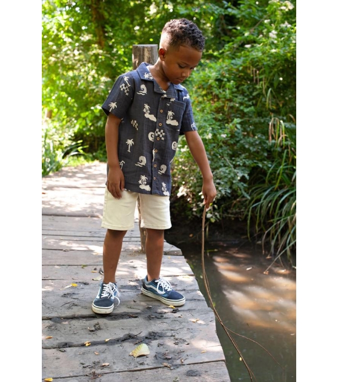 Sturdy overhemden 070 Indigo 72400012