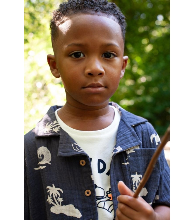 Sturdy overhemden 070 Indigo 72400012