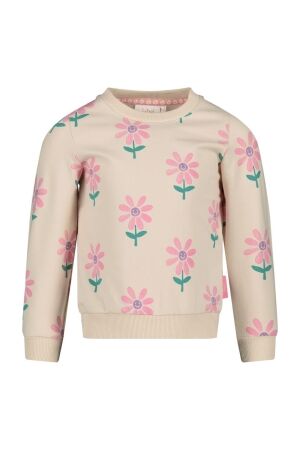 Jubel Sweater AOP - Rolling into Spring 600 Offwhite