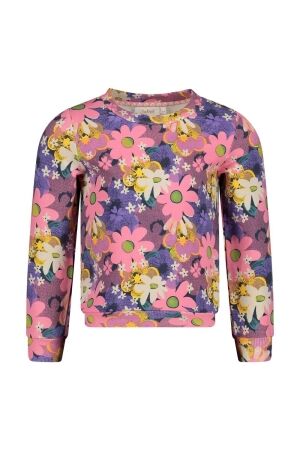 Jubel Sweater AOP - Rolling into Spring 150 Roze