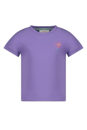 Jubel T-shirt met backprint - Rolling in to Spring 250 Paars