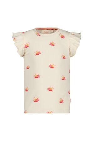 Jubel T-shirt AOP - Salsa Sunset 600 Offwhite