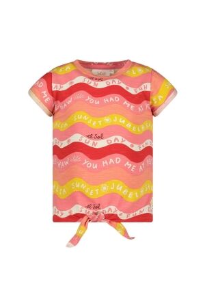 Jubel T-shirt AOP - Salsa Sunset 150 Roze