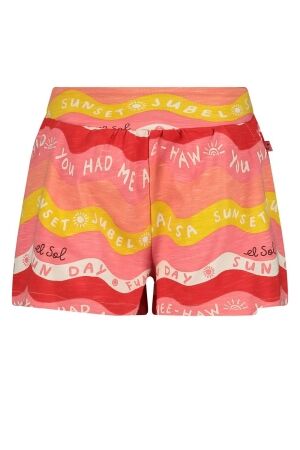 Jubel Korte broek AOP - Salsa Sunset 150 Roze