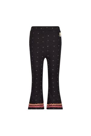 Jubel Flared broek AOP - Salsa Sunset 750 Antraciet