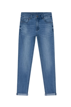 Indian Blue Jeans Jay Tapered Fit Jeans 151 Medium Denim