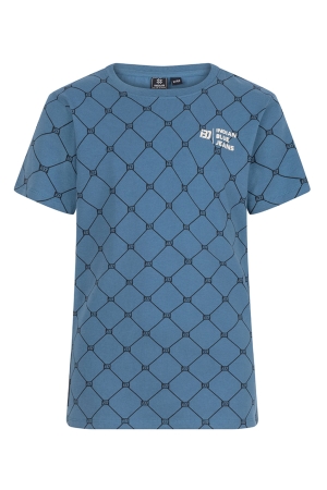Indian Blue Jeans T-Shirt IBJ 546 Steel Blue