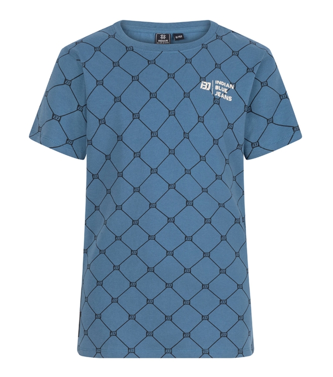 Indian Blue Jeans shirts 546 Steel Blue IBBS24-3628
