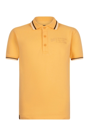 Indian Blue Jeans Polo Pique Indian 249 Bleached Orange
